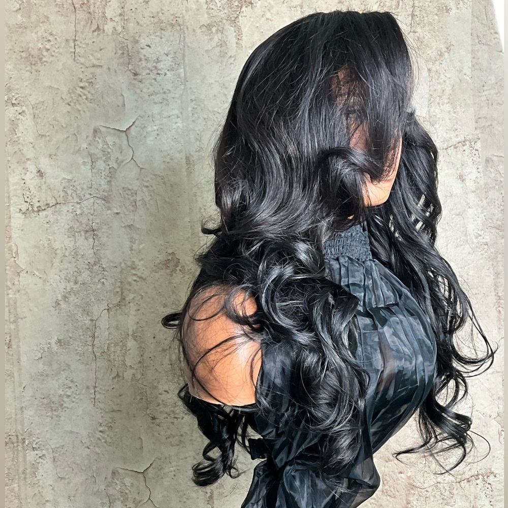 Luxury styled wig